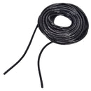 6mm Outside Dia 17M PE Polyethylene Spiral Cable Wire Wrap Tube Black Tw