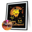 Diamond Painting Halloween Pumpkin Full Round Drill Cross Stitch (WX463)