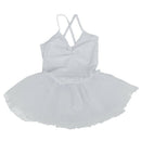 Girl Ballet Dance Dress Gymnastic Leotard Straps Tutu 3-4 Yrs