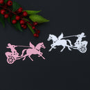 Run Carriage DIY Metal Embroidery Scrapbooking Craft Stencil Cutting Die