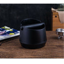 Knock Box Recycle & Rubber Bar Handle For Espresso Coffee Machines Black