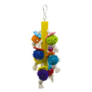 Bird Chewing Toys Natural Straw for Medium Parrots and Birds Like Amazon,African