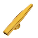Metal golden Kazoo +2 diaphragm Flute Instrument Gift W8V9