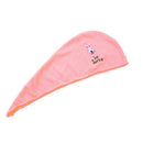 Microfiber Hair Turban Quickly Dry Hair Hat Wrapped Towel Bathing Cap NEW