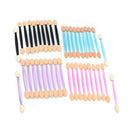 10 Pcs Double End Sponge Eye Shadow Brush Applicators Disposable Makeup SP
