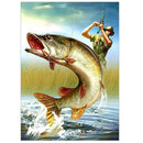 Fishing Landscape Diamond Painting Embroidery DIY Cross Stitch Home Decor