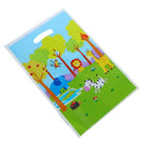 10pcs Jungle Animals Gift Bags Plastic Loot Bags Candy Bag Kids Birthday De JR