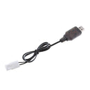 9.6V USB to L6.2-2P Plug NI-MH/NI-Cd Battery Charging Cable For RC Drone Toys