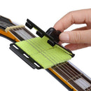 Electric Guitar Bass Strings Scrubber Fingerboard Rub Cleaning Tool Mainten Y6Z6
