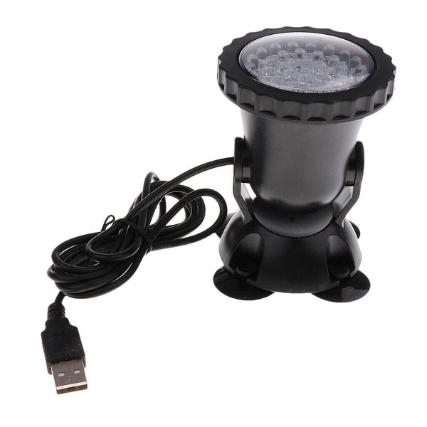 1x Remote Control RGB 36LED Pond Spotlight Underwater Aquarium Fish Tank