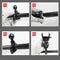 Motorcycle Mirror USB Charger Quick Charging Aluminum Alloy Riding Phone Holder