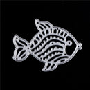 1x Cute Fish Metal Cutting Dies Stencils For Scrapbooking DIY AlbumCardsDecoLJ