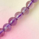 Approx.95pcs Natural Amethyst Round tone Loose Beads 4mm for Jewelry Making