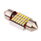 31mm 18SMD Double Pointed High Light Car 3014 LED Decoding Reading Light A#S