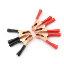 5Pcs 50A Alligator Insulated Clips Cable Wire Test Clamp For Auto Car Battery 3C