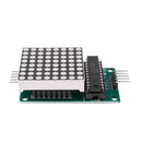 MAX7219 Red Dot Matrix Module MCU Control LED Display DIY w Cable T1Q5