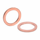 15Pcs M10 Motorcycle Bike Car Brake Line Banjo Bolt Copper Crush Washers Set