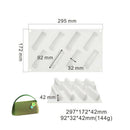 Bag Silicone Mold Triple-Cornered Arc Mousse Cake Mold French Pastry Cake B G9Z7