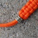 Stainless Steel Parachute Cord  Tool Lanyard Barrel Bead Pendant AU