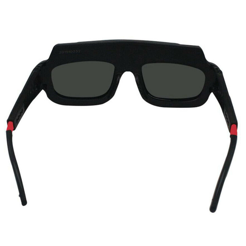 2x Pro Automatic Dimming Welder Glasses Goggles PC Glasses Adjustable Frame