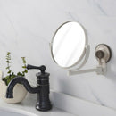 Bath Mirror Cosmetic Mirror 1X/3X Magnification Suction Cup Adjustable Make A8W5