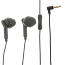 In-Ear Handsfree Headphones Earphones with Mic for Smart Phones Black