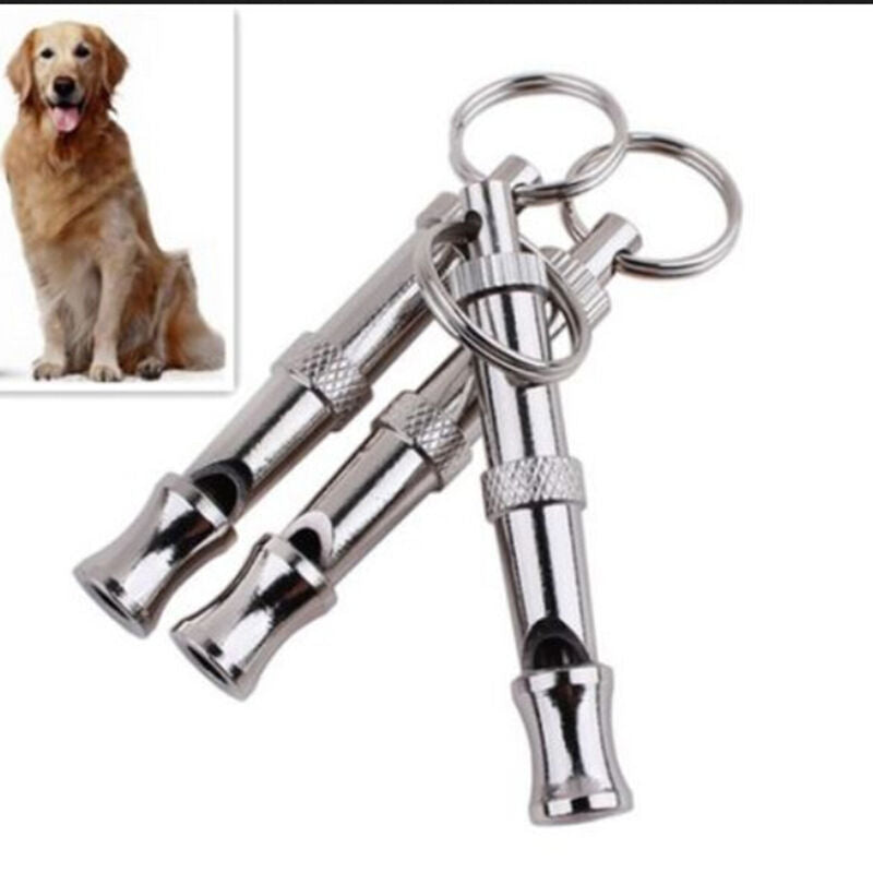 1X Pet Dog Training Obedience Whistle Ultrasonic Supersonic Adjustable Pitch OZ
