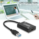 4K HDMI USB Capture Card Game DVD Camcorder Streaming Video Recording Box