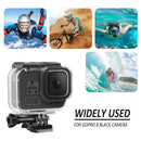 60m Waterproof Shell Transparent Housing Case for GoPro Hero 8 Sport Camera