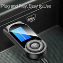 5 in1 Bluetooth 5.0 Audio Transmitter Receiver LCD For TV Adapter PC AUX W0N6