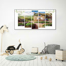 5pcs 5D DIY Full Drill Diamond Painting Home Cross Stitch Mosaic Kits Decor