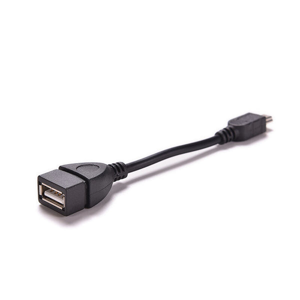 Mini 5 pin Male to USB 2.0 Type A Female Jack OTG Host Adapter Short Cable B ES