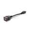 Mini 5 pin Male to USB 2.0 Type A Female Jack OTG Host Adapter Short Cable B ES