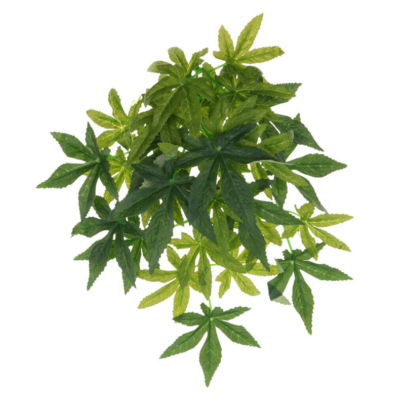 2x Bendable Reptiles Green Jungle Climber Vines Terrarium Habitat Ornament