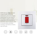 With Indicator Light Switch 45A High Power Switch Panel Type 86 Double Maxi