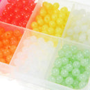 Fishing Beads Glow In The Dark 1000 Pcs 4mm Plastic Round Luminous Beads Fo