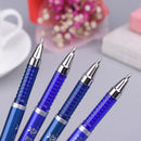 12pcs/Pack 0.5mm 2 Colors Gel Pen Erasable Magic Blue Romove By Friction Gel Ink