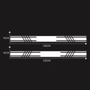 1 Pair Vinyl Car Styling Stickers Long Stripe Totem Side Skirt Decals Graphics