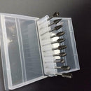 Nail Art 20 Holes Slots Drill Bit Holder Display Grinding Heads Storage Box