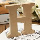 Plain Wooden Letters Plaque Alphabet Wall Crafts Home Nursery Decor HAPPY