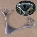 Self-adhesive Steering Wheel Frame Cover Trim Fit For BMW 1 3 Series E82 E90 E92