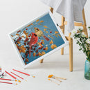 5D DIY Full Round Drill Diamond Painting Flower Bird Rhinestone Kit (B2547)