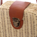 women's handbags mini women messenger bags Square Straw ladies Crossbody Ba M8S4