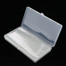 100 Set Banknote Protector Bag Currency Paper Money Bill Sleeves Safe Collection
