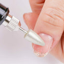 12pcs Diamond Burr Electric Nail Art Machine 3/32 inch Drill Bit Sets for M