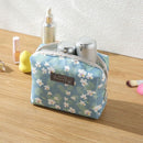 Fashion Portable Purse Travel Wash Bag Toiletry Sweet Floral Cosmetic Bag O