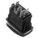 12V Led Fog Light Rocker On/Off Switch Wiring Harness 40A Relay Fuse Red