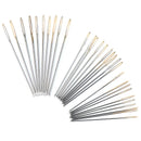 30pc/box Golden Embroidery Fabric Cross Stitch Cloth Needles Size 22# 24# 26 JR