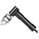 Cordless Right Angle Drill Attachment Adapter With 3/8 inch Keyed Chuck 8mm