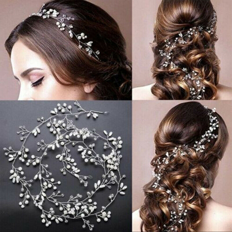 Bridal hair accessories hairpieces tiara lady wedding headpiece tiara beads N Gw